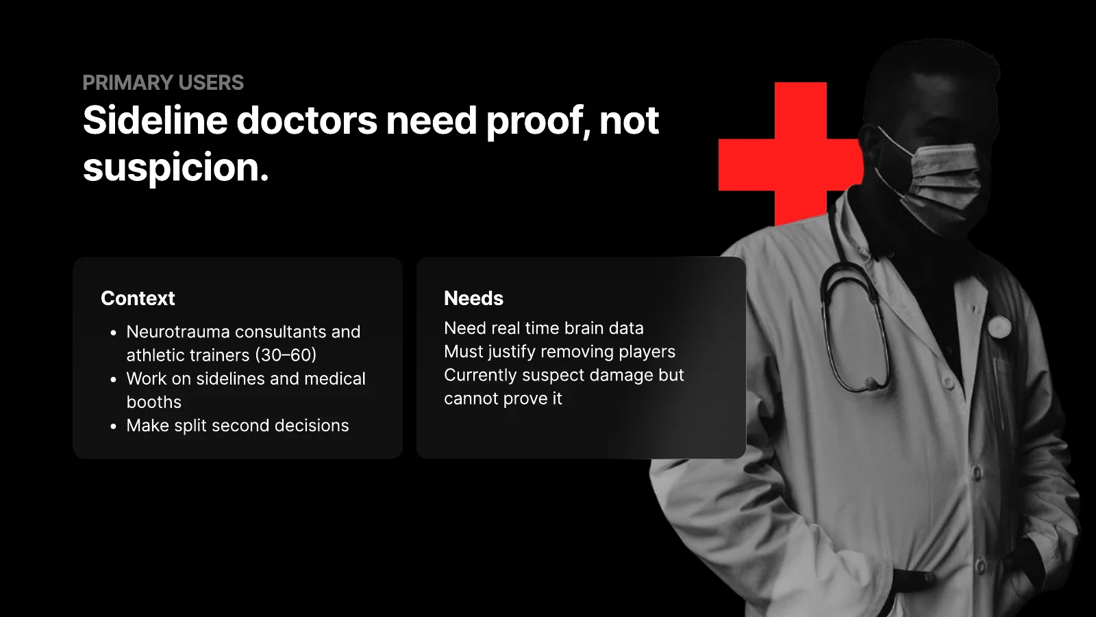 Sideline doctors need proof, not suspicion